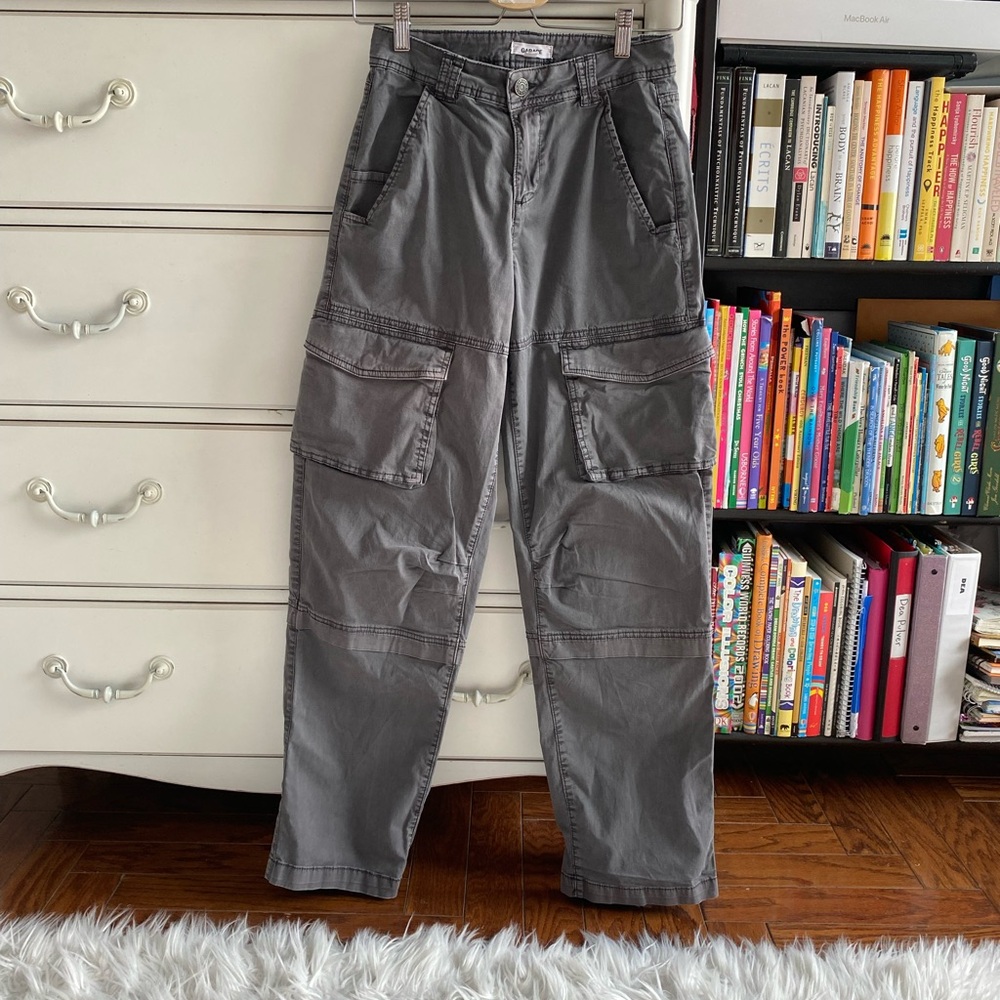 Garage Women’s Charcoal Cargo Pants